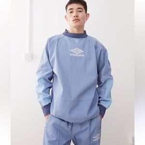 Authentic Umbro Liam Gallagher Drill Top 1996 Oasis Main Road Sweatshirt Large